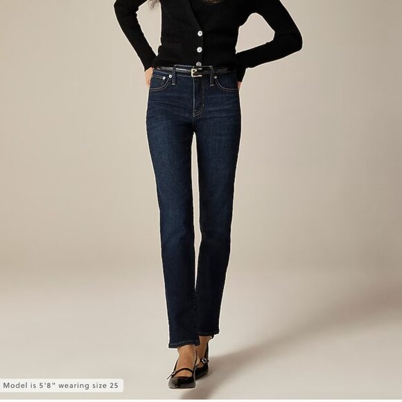 New-J. Crew Classic Slim Jean in Basil Wash - Picture 1 of 6